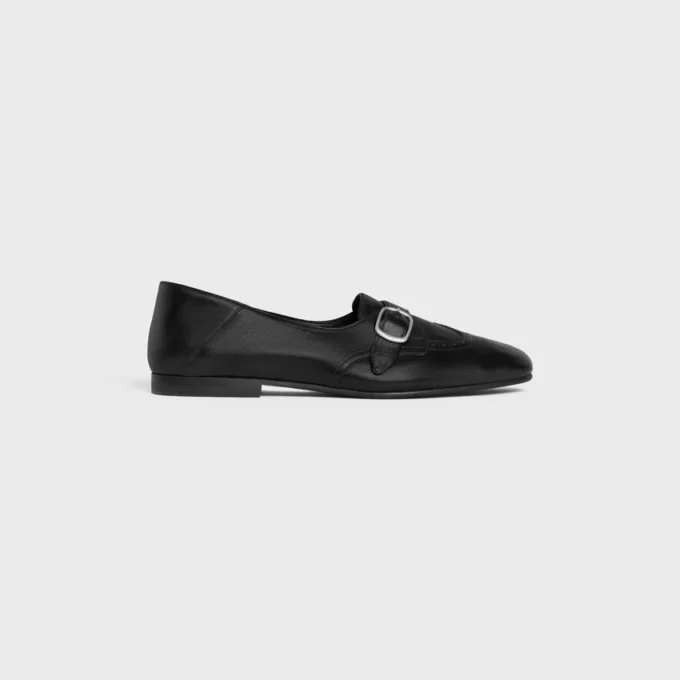 CELINE John Monk Strap, Esnek Dana Derisi CELINE John Monk Strap, Esnek Dana Derisi