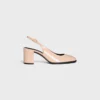 Celine Lily Delikli Triomphe Slingback, Patent Dana Derisi Celine Lily Delikli Triomphe Slingback, Patent Dana Derisi