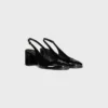 Celine Lily Delikli Triomphe Slingback, Patent Dana Derisi Celine Lily Delikli Triomphe Slingback, Patent Dana Derisi