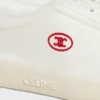 CELINE Lou Düşük Bağcıklı Sneaker, Kanvas ve Dana Derisi, Triomphe Desenli CELINE Lou Düşük Bağcıklı Sneaker, Kanvas ve Dana Derisi, Triomphe Desenli