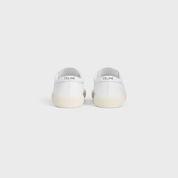 CELINE Lou Düşük Bağcıklı Sneaker, Triomphe Desenli, Kuzu Derisi CELINE Lou Düşük Bağcıklı Sneaker, Triomphe Desenli, Kuzu Derisi