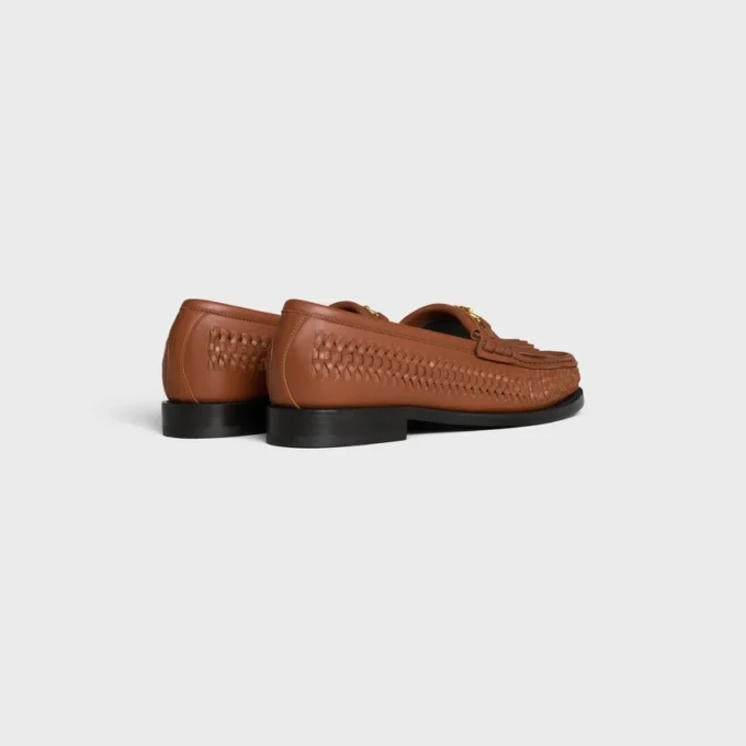 CELINE Luco Örgülü Loafer, Dana Derisi CELINE Luco Örgülü Loafer, Dana Derisi