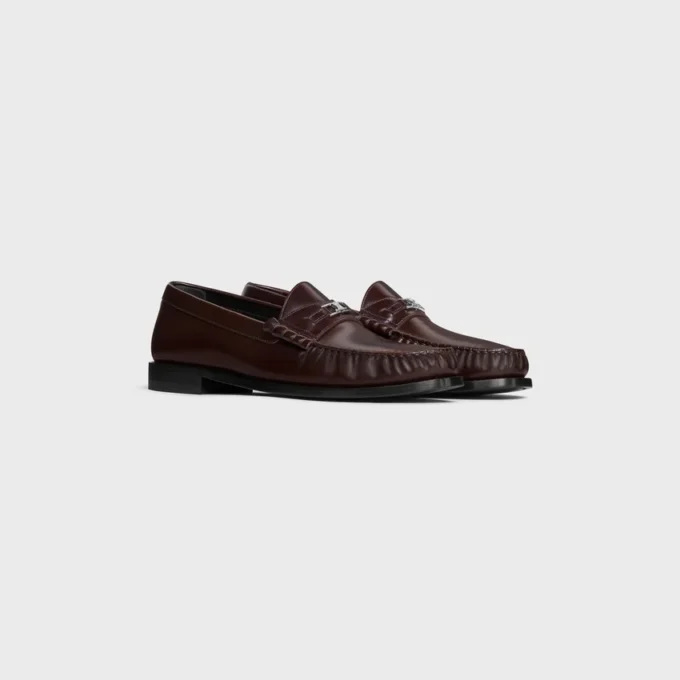 Celine Luco Triomphe Loafer, Parlak Boğa Derisi Celine Luco Triomphe Loafer, Parlak Boğa Derisi