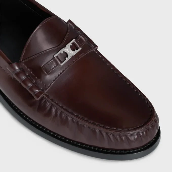 Celine Luco Triomphe Loafer, Parlak Boğa Derisi Celine Luco Triomphe Loafer, Parlak Boğa Derisi