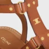 CELINE Lympia Dana Derisi Gladyatör Sandalet CELINE Lympia Dana Derisi Gladyatör Sandalet