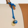 CELINE Madalyon Charm, Pürüzsüz Kuzu Derisi ve Metal CELINE Madalyon Charm, Pürüzsüz Kuzu Derisi ve Metal