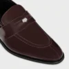 CELINE Malaquais Penny Triomphe Loafer, Parlak Boğa Derisi CELINE Malaquais Penny Triomphe Loafer, Parlak Boğa Derisi
