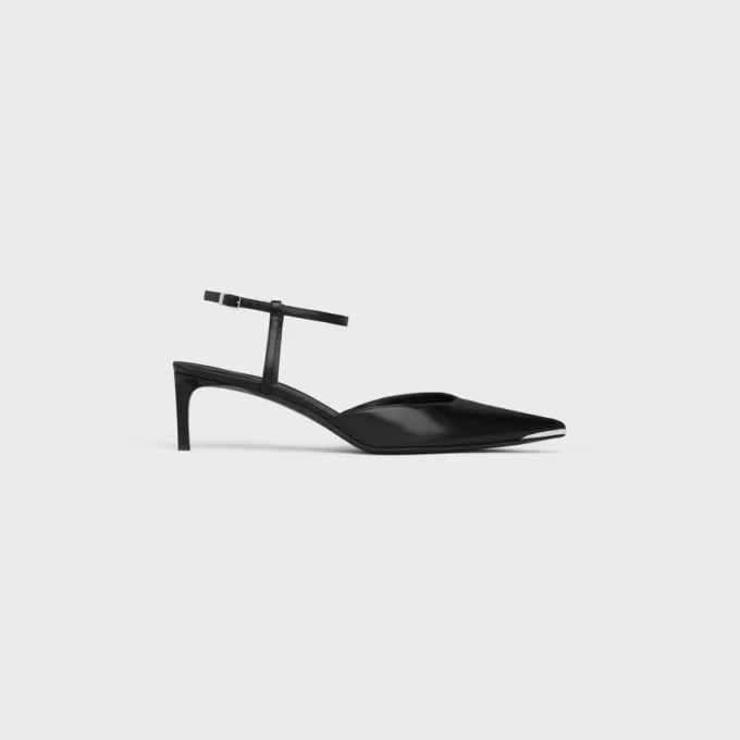 CELINE Metal Burunlu Dana Derisi Kitten CELINE Metal Burunlu Dana Derisi Kitten