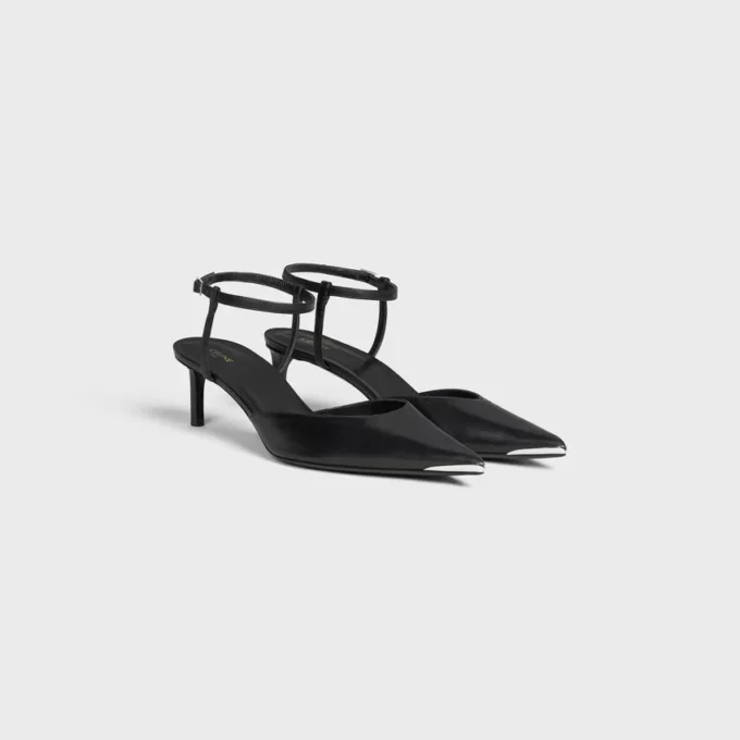 CELINE Metal Burunlu Dana Derisi Kitten CELINE Metal Burunlu Dana Derisi Kitten