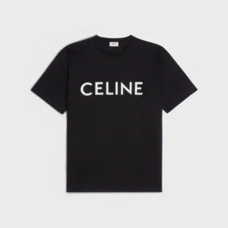CELINE Pamuklu Jersey Gevşek Tişört