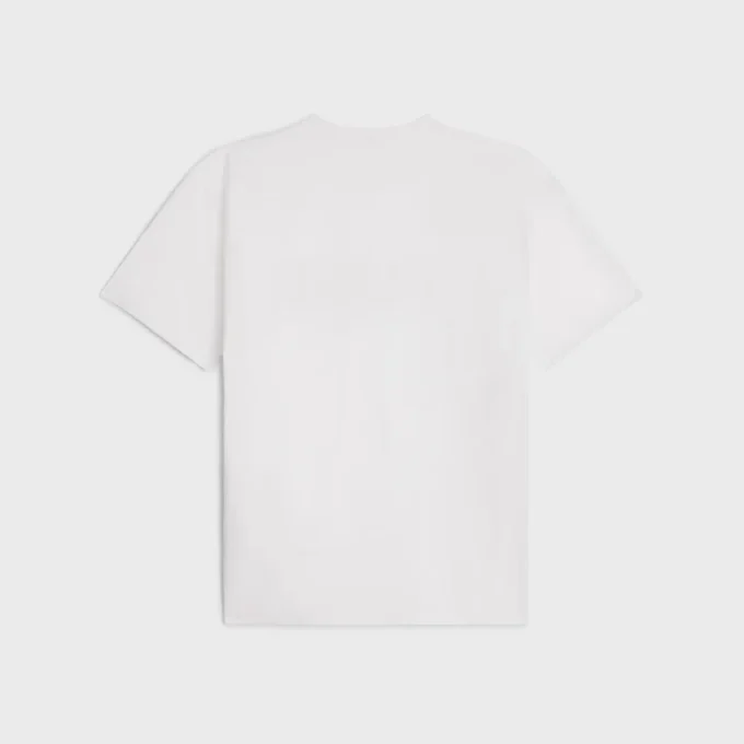CELINE Pamuklu Jersey Gevşek Tişört