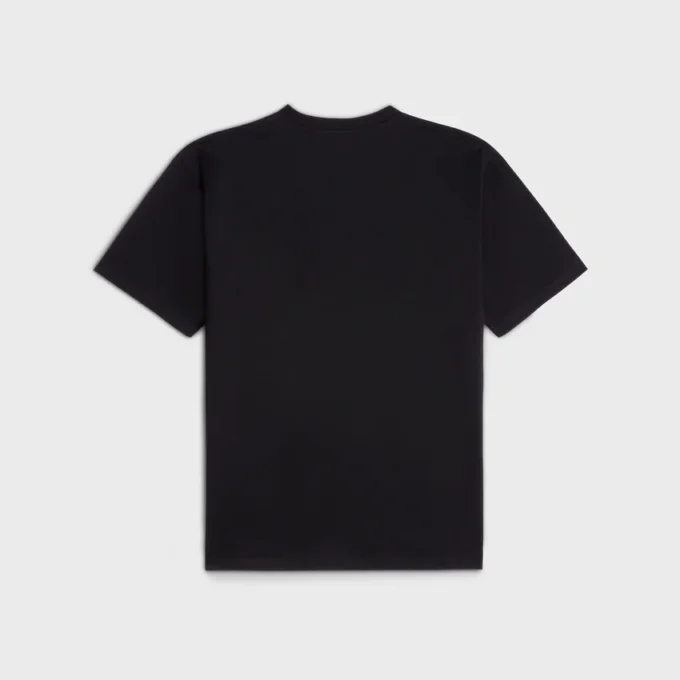 CELINE Pamuklu Jersey Gevşek Tişört CELINE Pamuklu Jersey Gevşek Tişört
