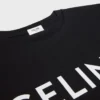 CELINE Pamuklu Jersey Gevşek Tişört CELINE Pamuklu Jersey Gevşek Tişört