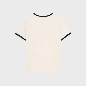 CELINE Pamuklu Jersey Normal Kesim Tişört