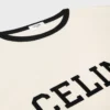 CELINE Pamuklu Jersey Normal Kesim Tişört CELINE Pamuklu Jersey Normal Kesim Tişört