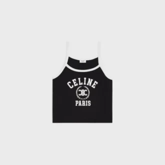 CELINE Pamuklu Jersey Tank Top