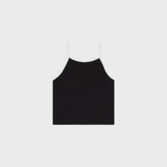 CELINE Pamuklu Jersey Tank Top