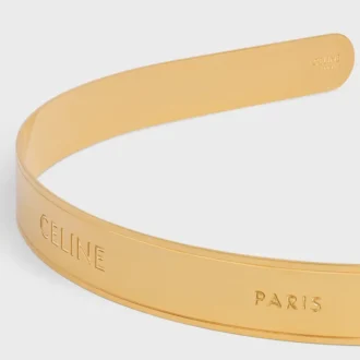 CELINE Paris İnce Çelik Saç Bandı CELINE Paris İnce Çelik Saç Bandı
