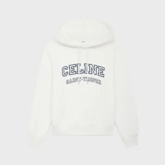 CELINE Polar Pamuklu Kapüşonlu Sweatshirt