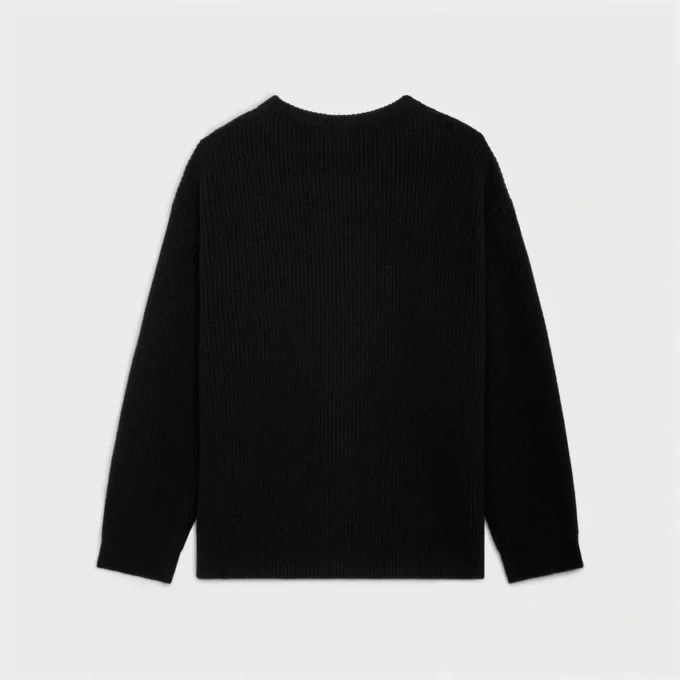 CELINE Ribana Yün Oversized Kazak CELINE Ribana Yün Oversized Kazak