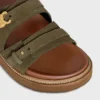 CELINE – Süet Dana Derisi Tippi Triomphe Sandalet CELINE – Süet Dana Derisi Tippi Triomphe Sandalet