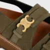 CELINE – Süet Dana Derisi Tippi Triomphe Sandalet CELINE – Süet Dana Derisi Tippi Triomphe Sandalet