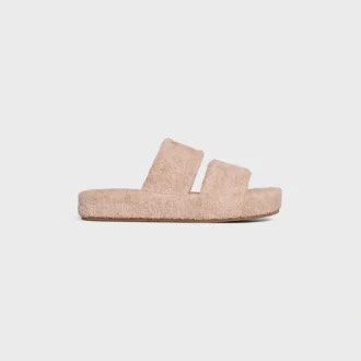 CELINE Slides Triomphe, Sünger Kumaş
