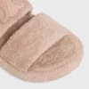 CELINE Slides Triomphe, Sünger Kumaş CELINE Slides Triomphe, Sünger Kumaş