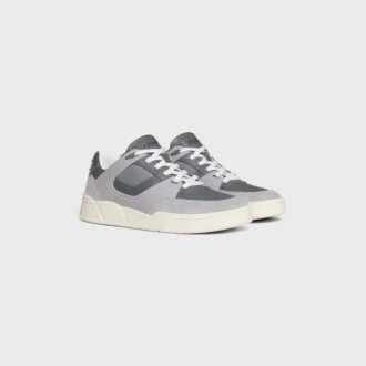CELINE Trainer Ct-09 Düşük Bağcıklı Spor Ayakkabı, Süet Dana Derisi, Dana Derisi ve File CELINE Trainer Ct-09 Düşük Bağcıklı Spor Ayakkabı, Süet Dana Derisi, Dana Derisi ve File