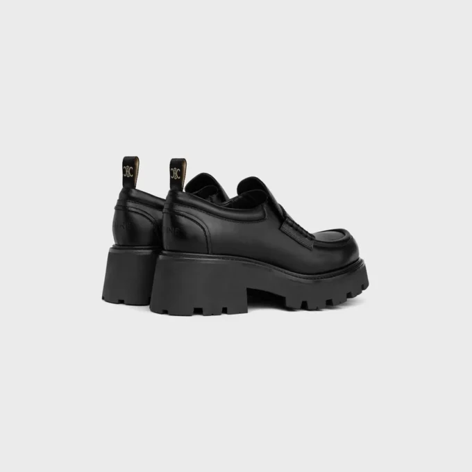 Celine Triomphe – Bitkisel Tabaklanmış Dana Derisi ve Dana Derisi Loafer Celine Triomphe – Bitkisel Tabaklanmış Dana Derisi ve Dana Derisi Loafer