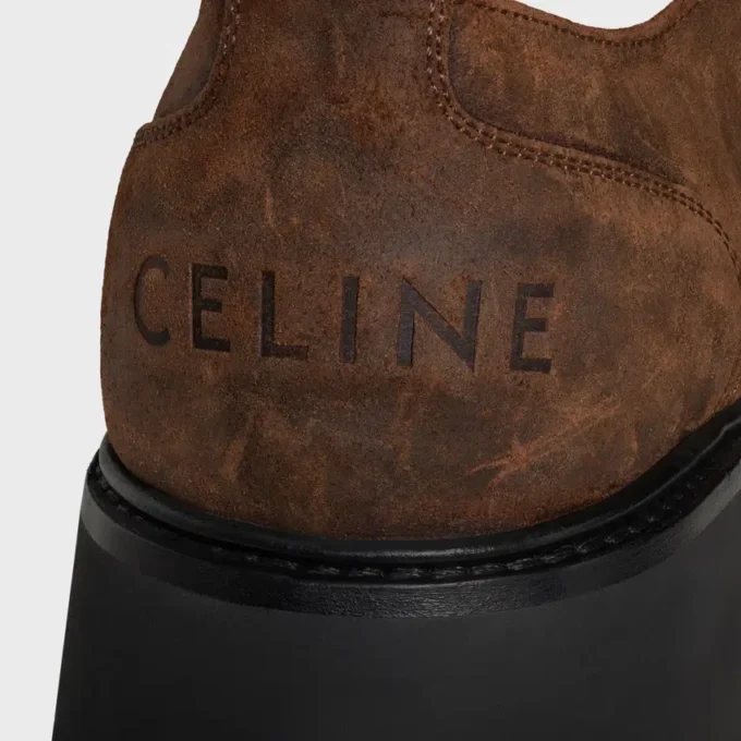 Celine Triomphe Derbies Mumlu Süet Dana Derisi Celine Triomphe Derbies Mumlu Süet Dana Derisi