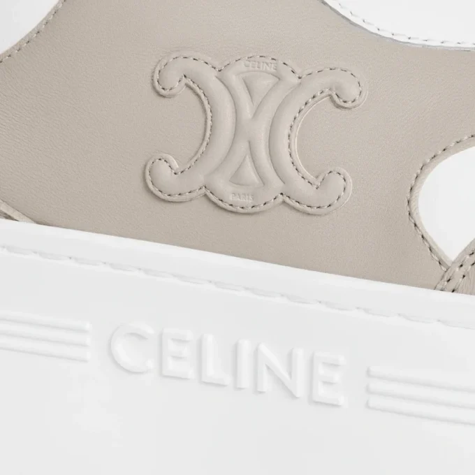 CELINE – Triomphe desenli dana derisi blok spor ayakkabı