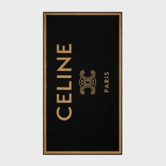 CELINE Triomphe Havlu Pamuklu Plaj Havlusu