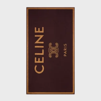 CELINE Triomphe Havlu Pamuklu Plaj Havlusu