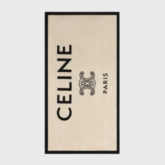 CELINE Triomphe Havlu Pamuklu Plaj Havlusu