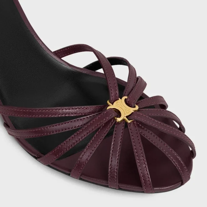 Celine Triomphe Kuzu Derisi Sandalet Celine Triomphe Kuzu Derisi Sandalet