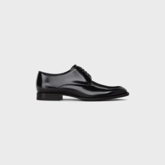 CELINE Tuxedo Derby, Parlak Boğa Derisi CELINE Tuxedo Derby, Parlak Boğa Derisi