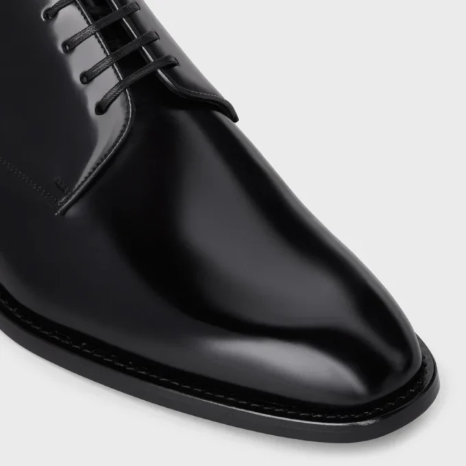 CELINE Tuxedo Derby, Parlak Boğa Derisi CELINE Tuxedo Derby, Parlak Boğa Derisi