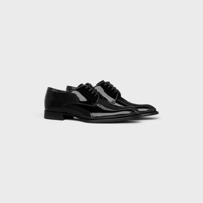 CELINE Tuxedo Derby, Patentli Dana Derisi