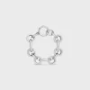 Charms Heritage Rodyum Kaplamalı Pirinçten Kalın Bilezik Charms Heritage Rodyum Kaplamalı Pirinçten Kalın Bilezik