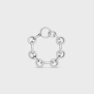 Charms Heritage Rodyum Kaplamalı Pirinçten Kalın Bilezik Charms Heritage Rodyum Kaplamalı Pirinçten Kalın Bilezik