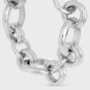 Charms Heritage Rodyum Kaplamalı Pirinçten Kalın Bilezik Charms Heritage Rodyum Kaplamalı Pirinçten Kalın Bilezik
