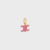 Charms Triomphe Strass ve Altın Kaplamalı Pirinç Charms Triomphe Strass ve Altın Kaplamalı Pirinç