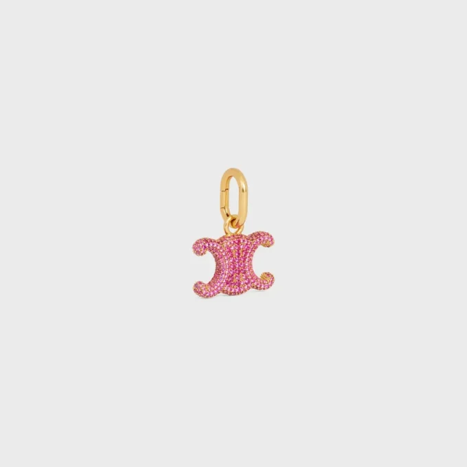 Charms Triomphe Strass ve Altın Kaplamalı Pirinç Charms Triomphe Strass ve Altın Kaplamalı Pirinç
