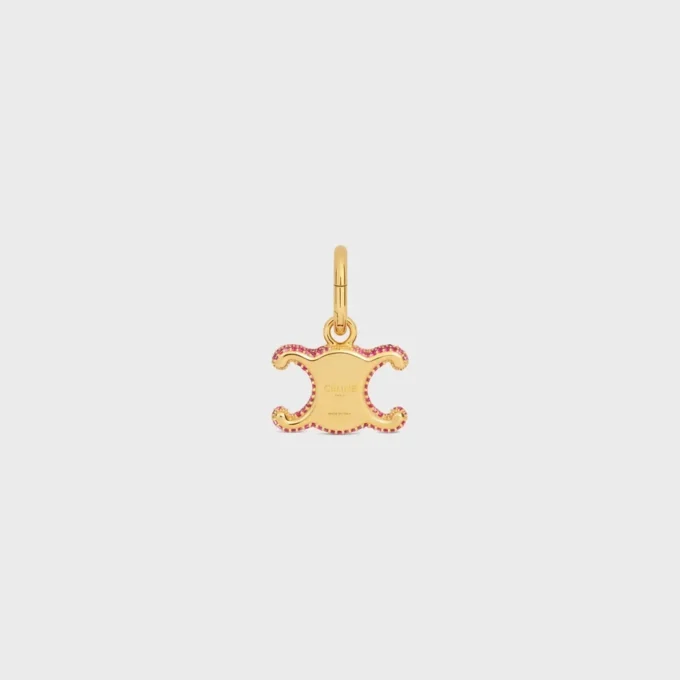 Charms Triomphe Strass ve Altın Kaplamalı Pirinç Charms Triomphe Strass ve Altın Kaplamalı Pirinç