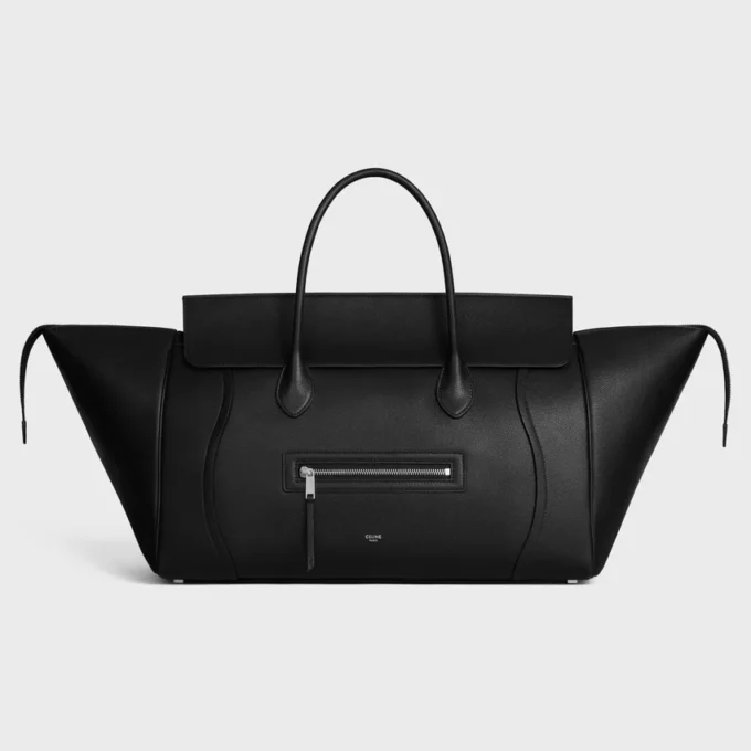 Damarlı Dana Derisinden Büyük Luggage Damarlı Dana Derisinden Büyük Luggage