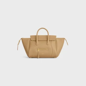 Damarlı Dana Derisinden Küçük Luggage