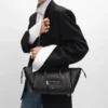 Damarlı Dana Derisinden Küçük Luggage Damarlı Dana Derisinden Küçük Luggage