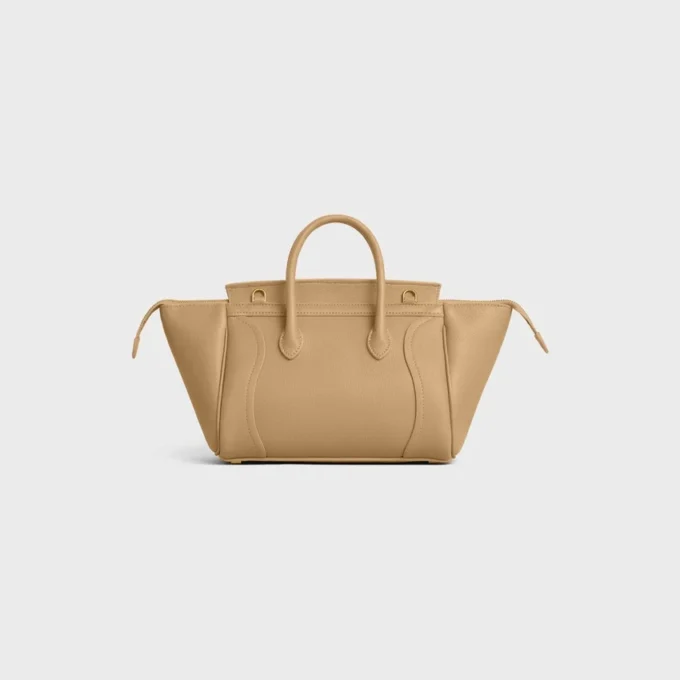 Damarlı Dana Derisinden Küçük Luggage Damarlı Dana Derisinden Küçük Luggage