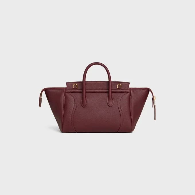 Damarlı Dana Derisinden Küçük Luggage Damarlı Dana Derisinden Küçük Luggage